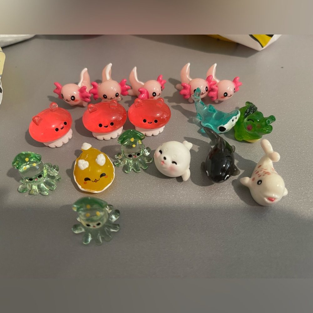 Mini sea wolrd for decoration.